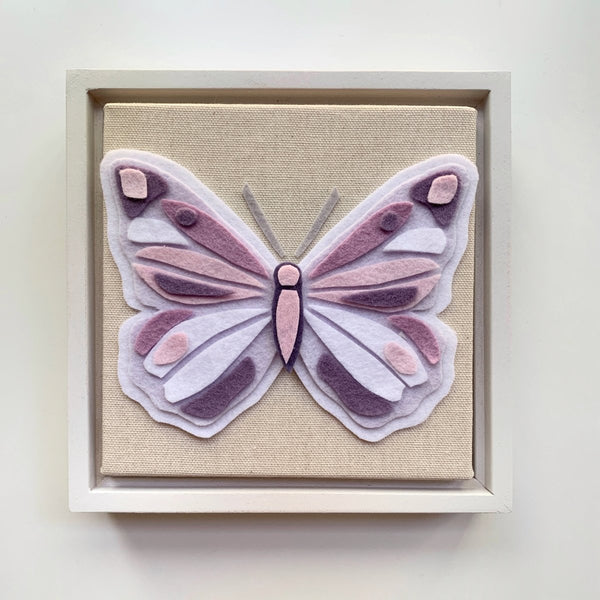 Lilac | 7" h x 7" w | Framed - Liza Pruitt