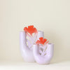 Lilac Double Vase I | 8.25" h x 5.5" w - Liza Pruitt