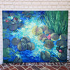 Lily Pads | 48" h x 60" w - Liza Pruitt