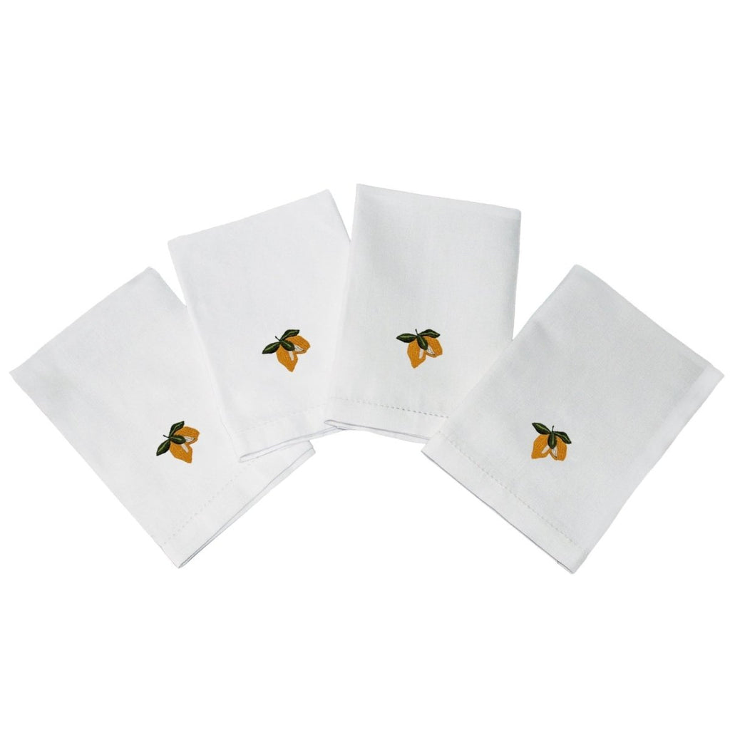 'Limone' Dinner Napkins (Set of 4) - Liza Pruitt