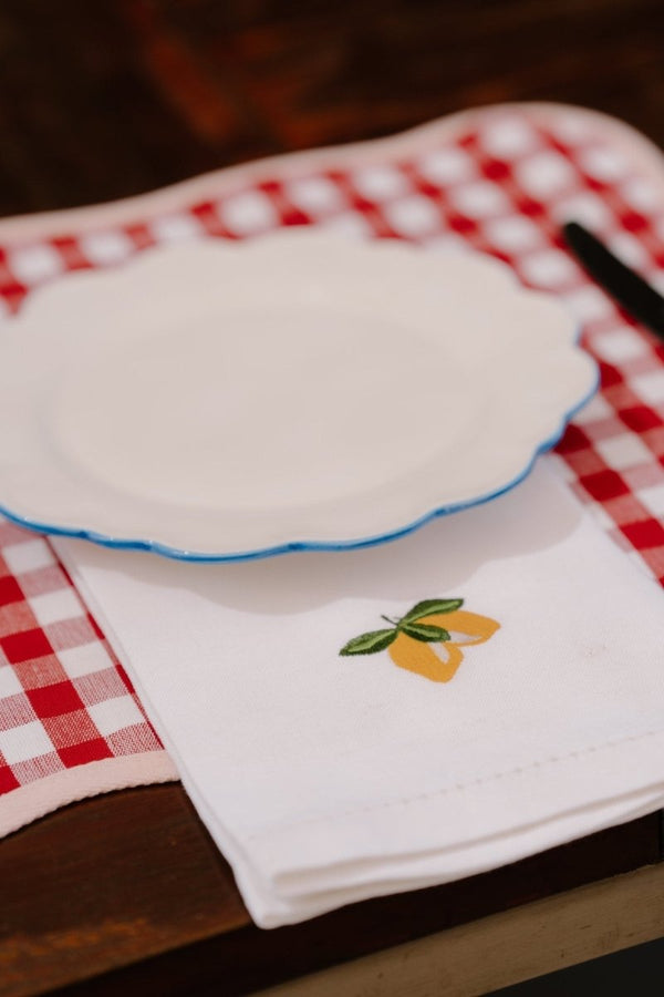 'Limone' Dinner Napkins (Set of 4) - Liza Pruitt