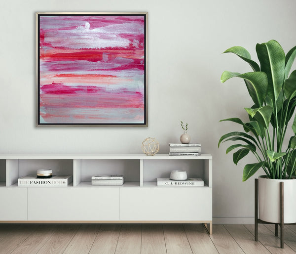 Lipstick on my Wall - Open Edition Canvas Print - Liza Pruitt