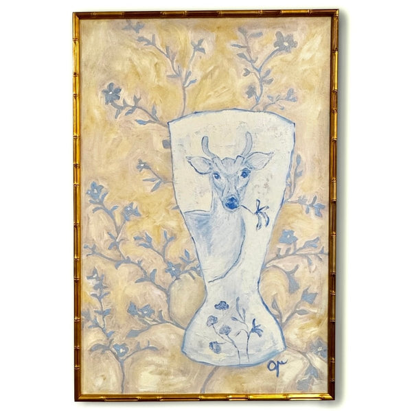 Little Fallow | 36" h x 24" w | Framed - Liza Pruitt