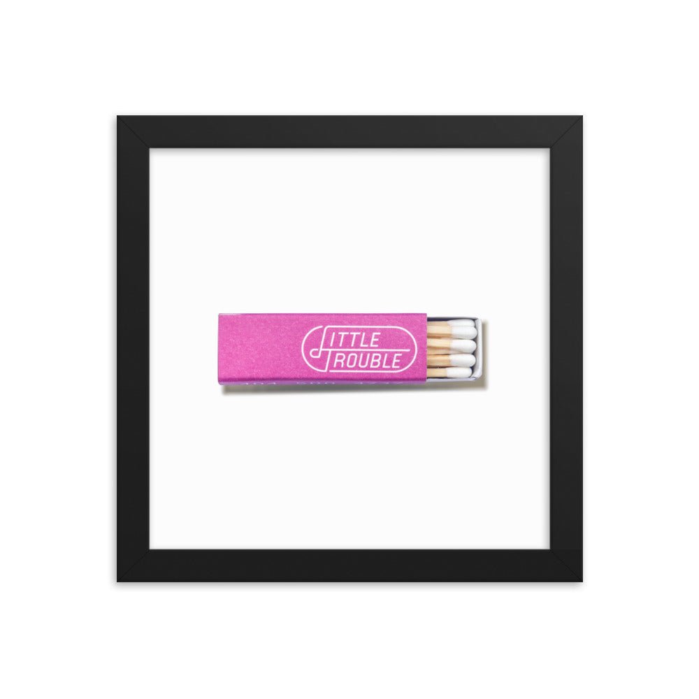 Little Trouble Framed Print - Liza Pruitt