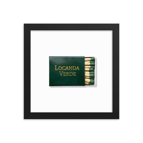 Locanda Verde Framed Print - Liza Pruitt