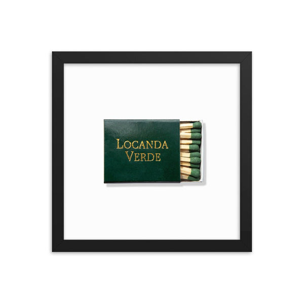 Locanda Verde Framed Print - Liza Pruitt