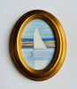 Lone Sailor | 9 1/2" h x 7 1/2" w | Framed - Liza Pruitt