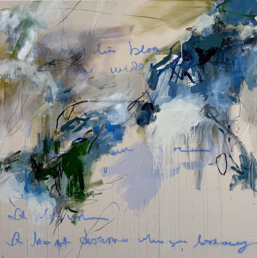 Look Away | 48" h x 48" w - Liza Pruitt