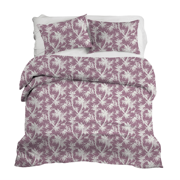 Louise in Orchid Duvet Cover - Liza Pruitt
