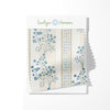 Love Fern Fabric- Blue Stripe - Liza Pruitt