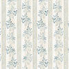 Love Fern Fabric- Blue Stripe - Liza Pruitt