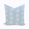 Love Fern in Blue by Evelyn Henson Bed Pillow Cover - Liza Pruitt