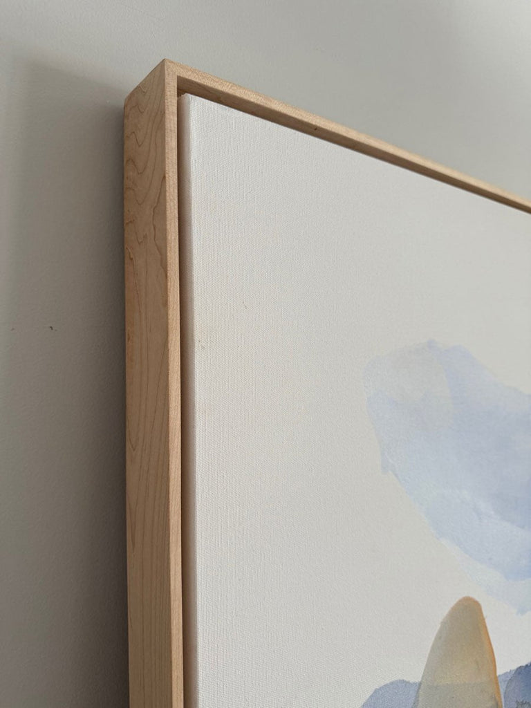 Low Tide | 36" h x 36” w | Framed - Liza Pruitt