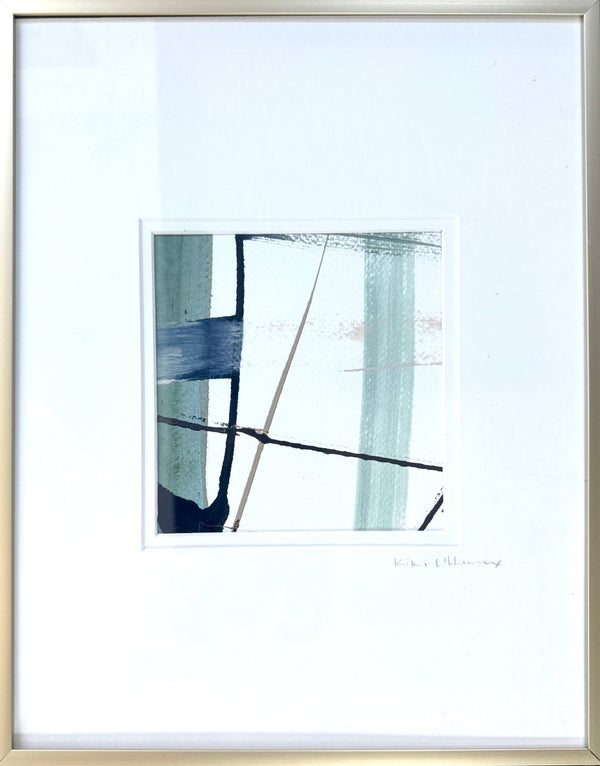 Mad For Plaid Sage III | 14" h x 11" w | Framed - Liza Pruitt