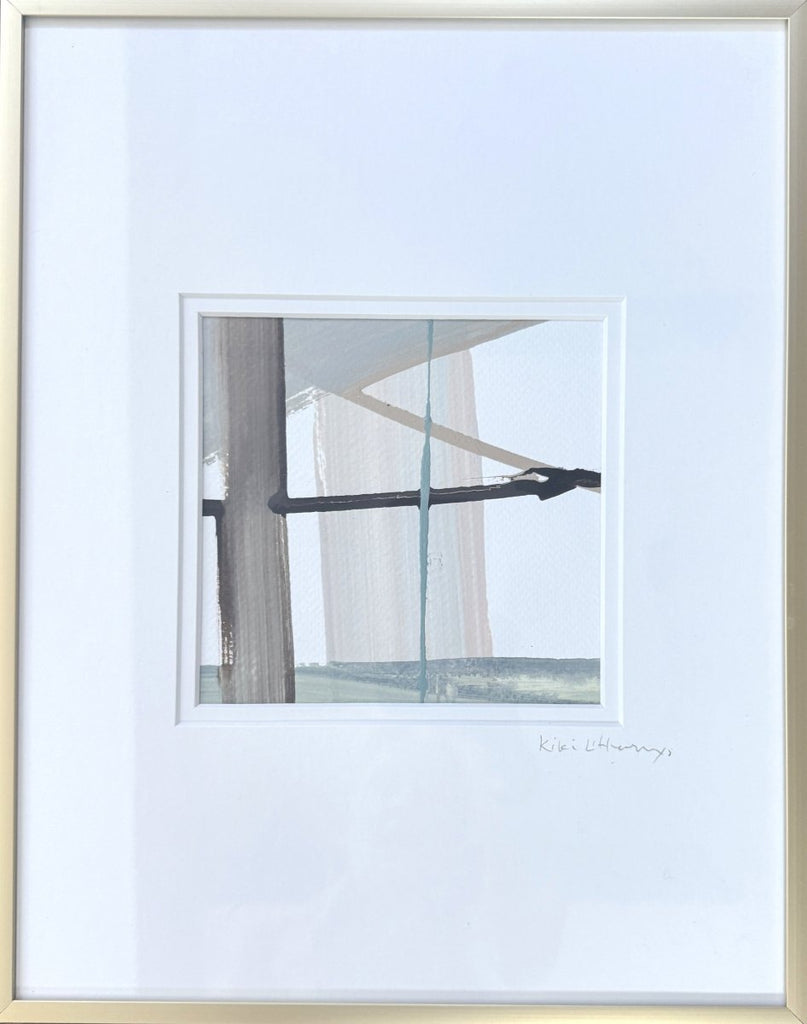 Mad For Plaid Sage VII | 14" h x 11" w | Framed - Liza Pruitt