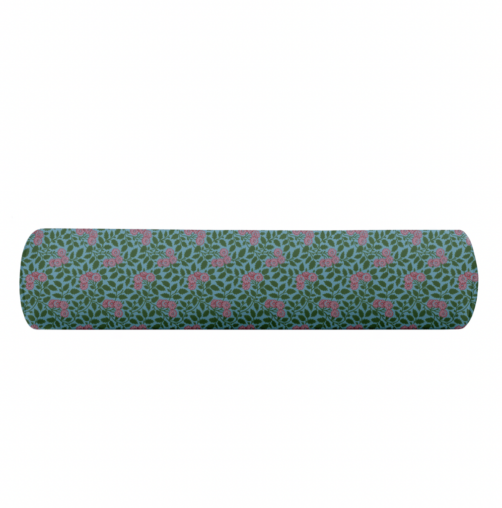 Maggie in Emerald & Orchid on Storm Bolster - Liza Pruitt