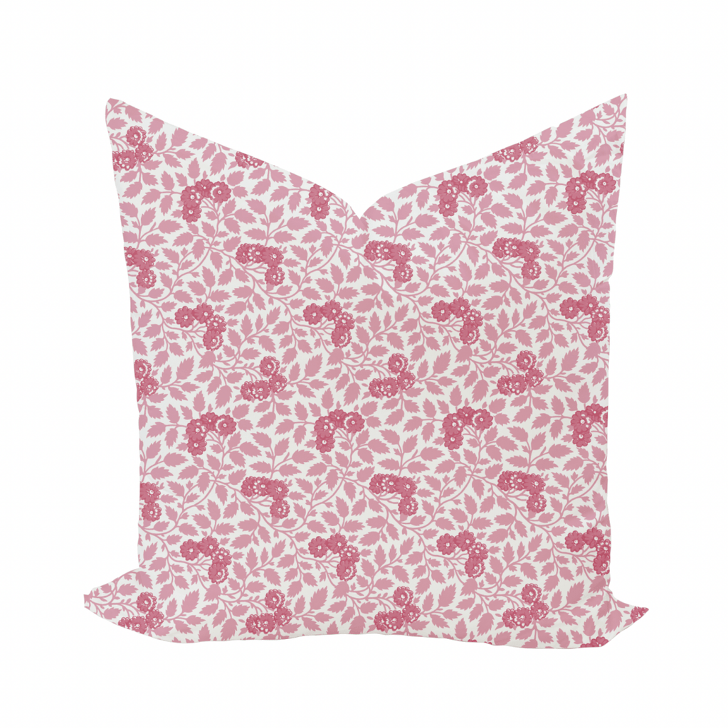 Maggie Pillow Cover in Hot Pink - Liza Pruitt