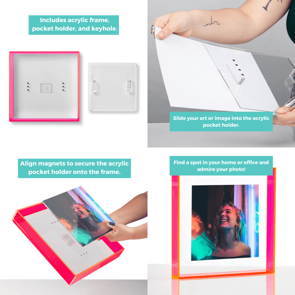 Magnetic Float Frames - Liza Pruitt