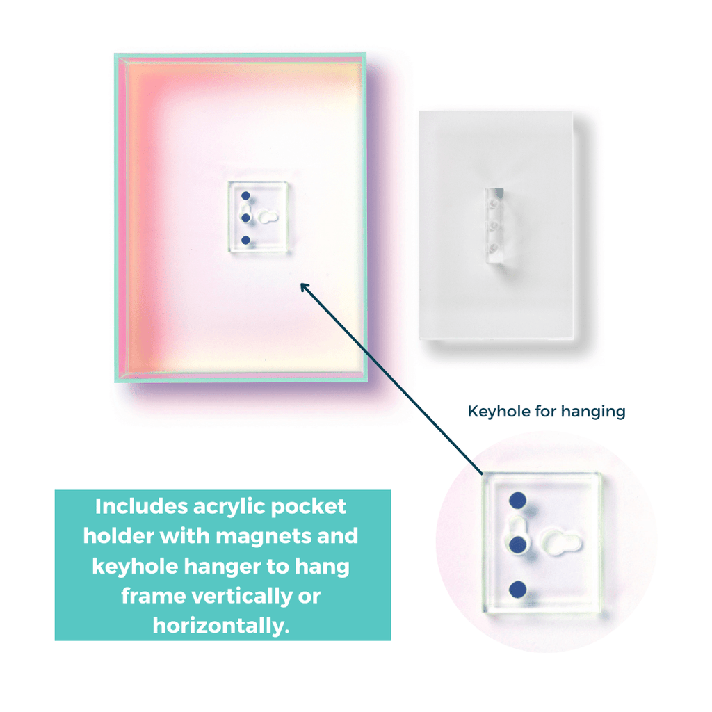 Magnetic Float Frames - Liza Pruitt