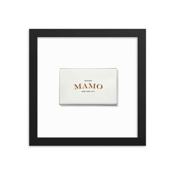 Mamo Framed Print - Liza Pruitt