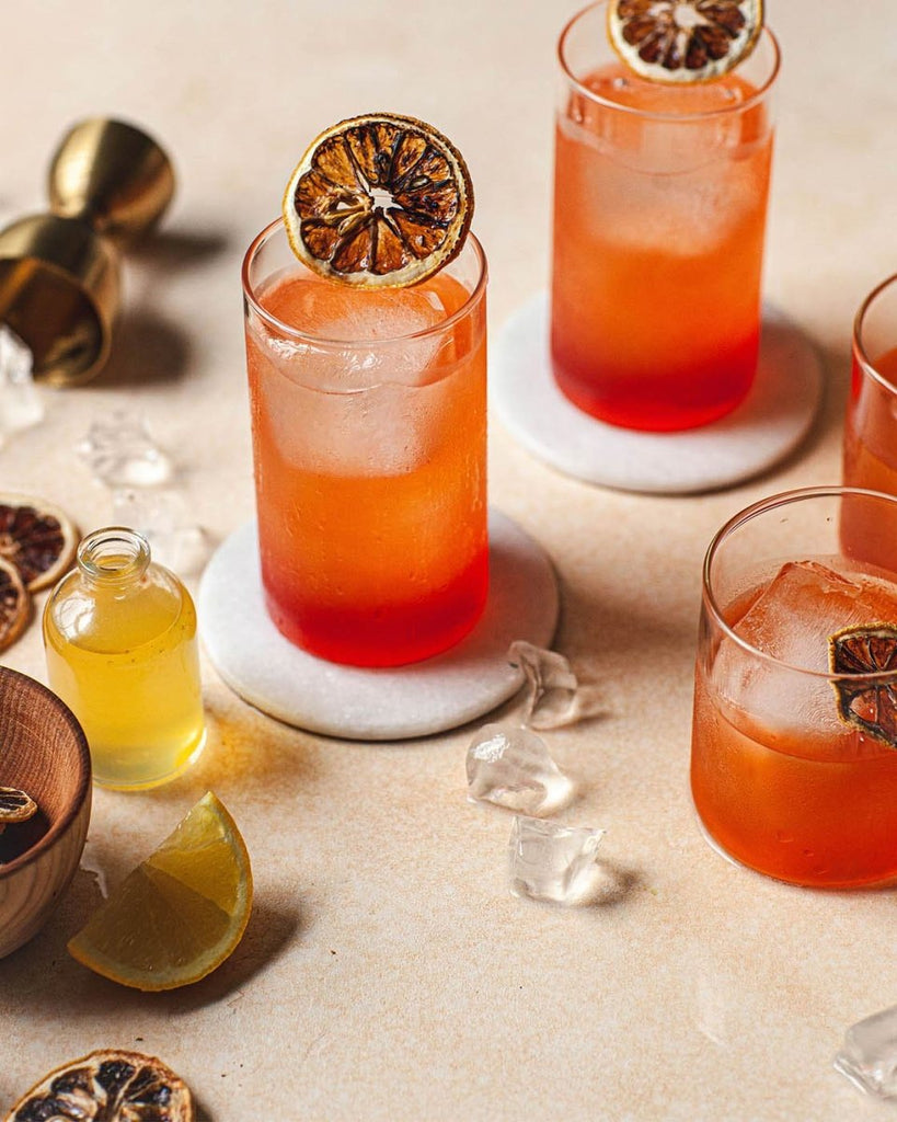 Marble Laurel Coasters - Liza Pruitt