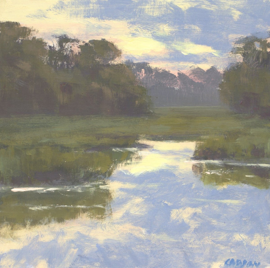 Marsh Stillness | 10" h x 10" w - Liza Pruitt