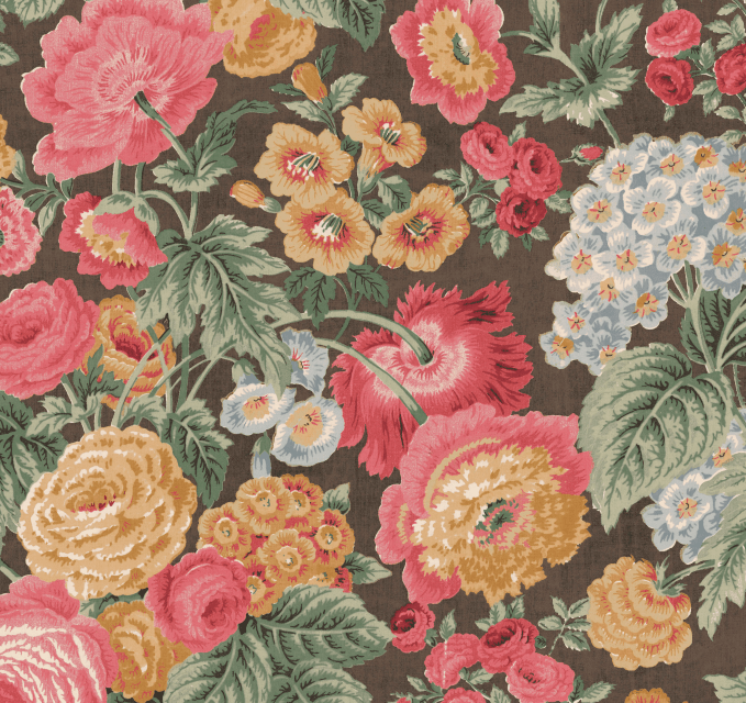 Martha - Fabric by the Yard - Any Colorway - Liza Pruitt