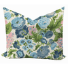 Martha Pillow Cover in Ballet & Blue - Liza Pruitt