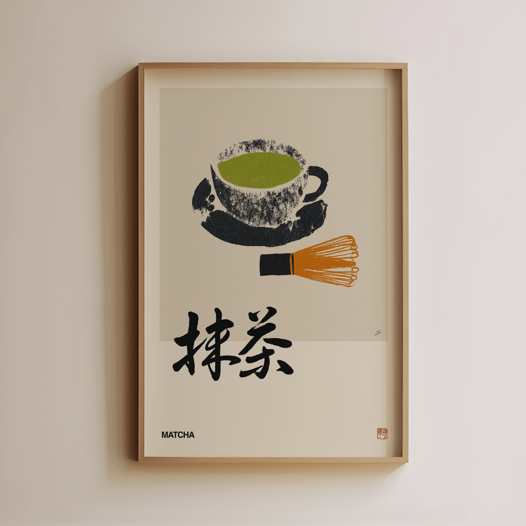 Matcha Tea - Japandi - Liza Pruitt