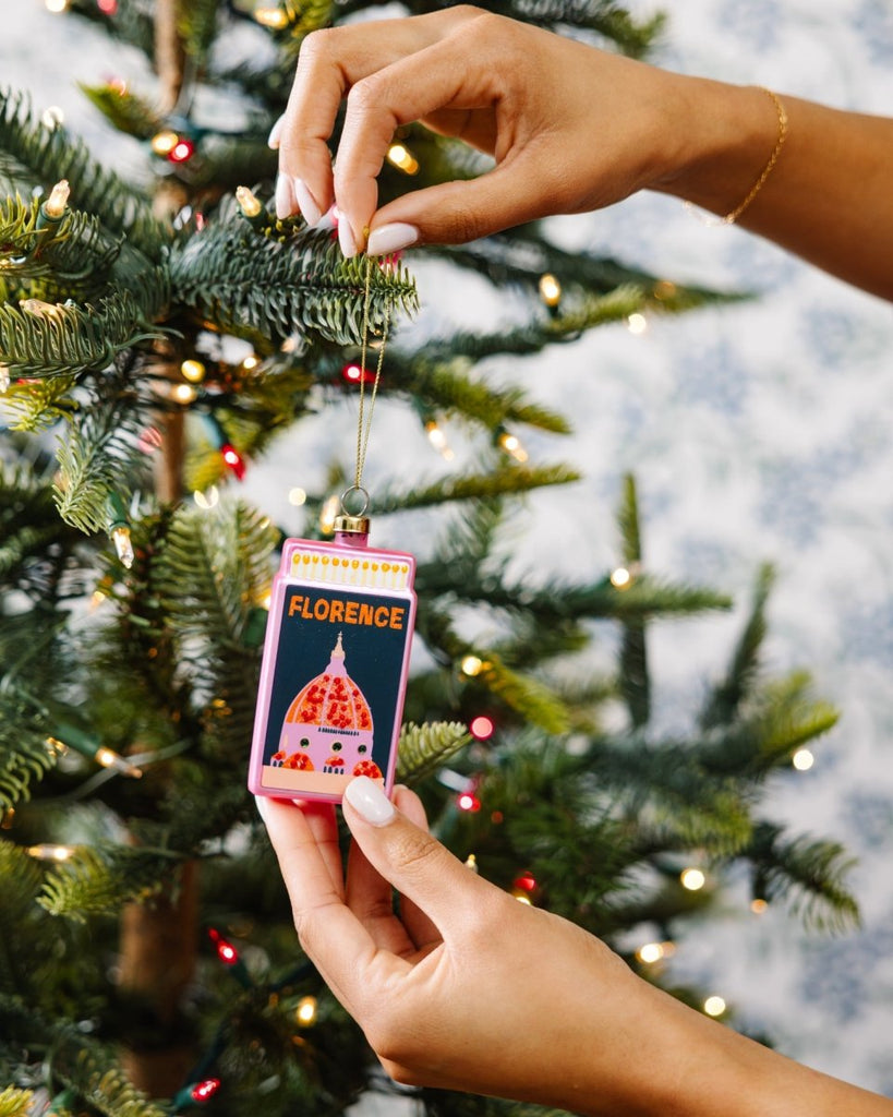 Matchbook Ornament - Florence - Liza Pruitt