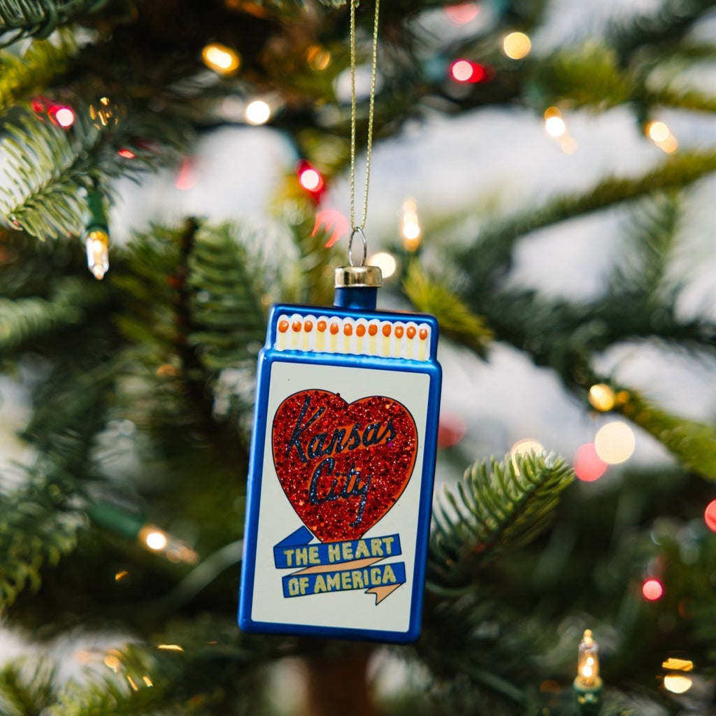 Matchbook Ornament - Kansas City - Liza Pruitt