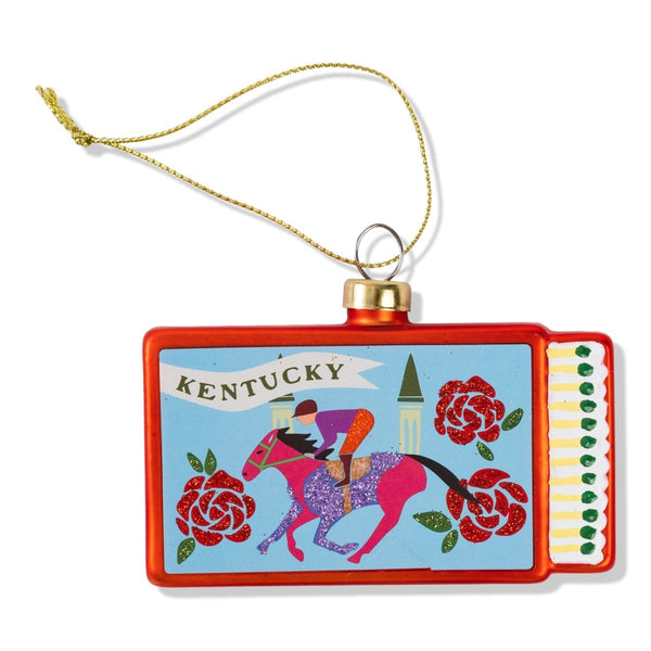 Matchbook Ornament - Kentucky - Liza Pruitt