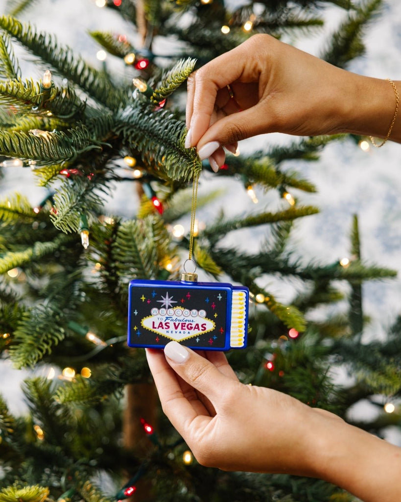 Matchbook Ornament - Las Vegas - Liza Pruitt