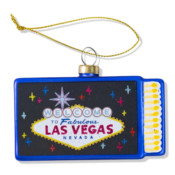 Matchbook Ornament - Las Vegas - Liza Pruitt