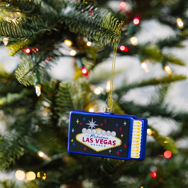Matchbook Ornament - Las Vegas - Liza Pruitt