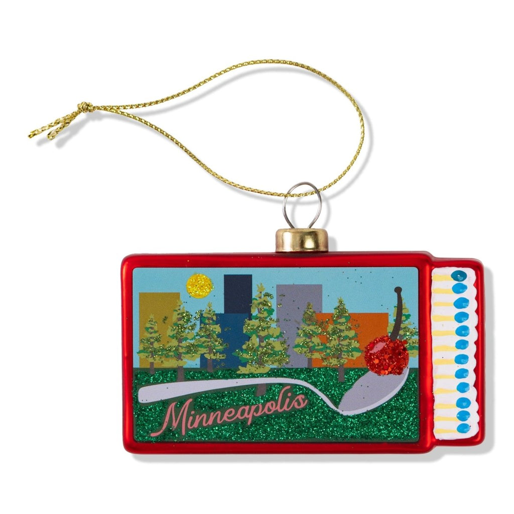 Matchbook Ornament - Minneapolis - Liza Pruitt