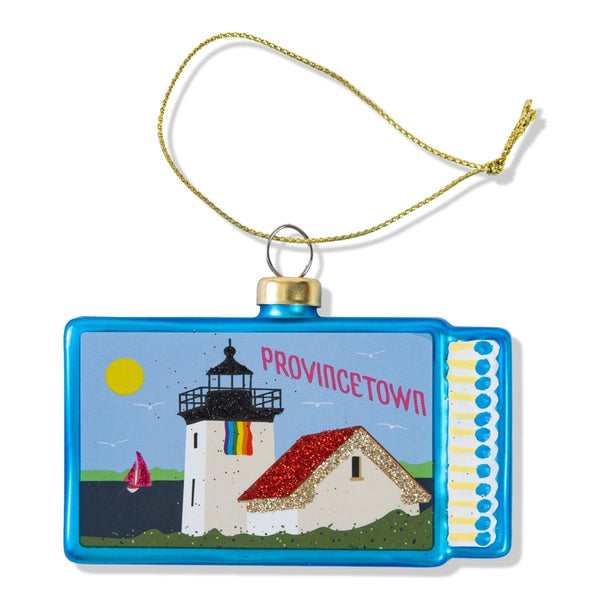 Matchbook Ornament - Provincetown - Liza Pruitt