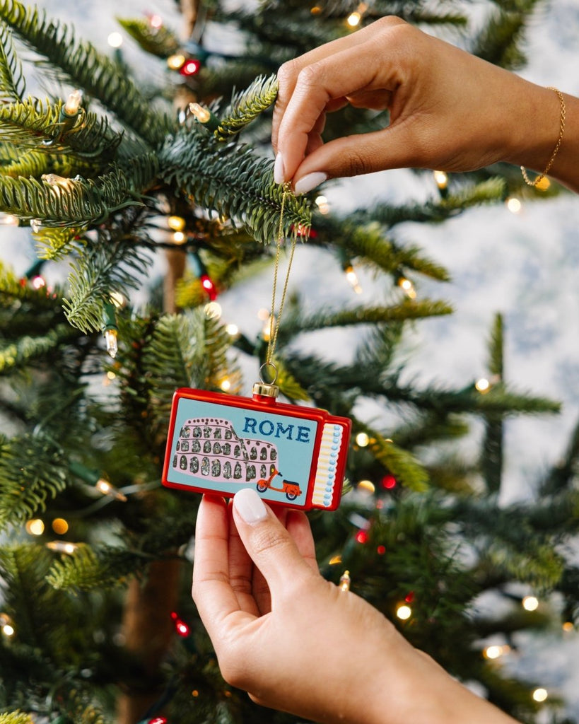 Matchbook Ornament - Rome - Liza Pruitt