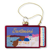 Matchbook Ornament - Santorini - Liza Pruitt