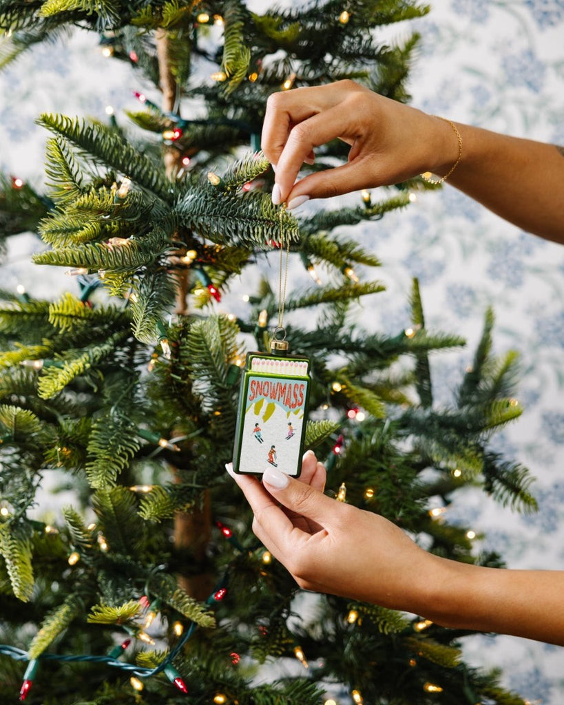 Matchbook Ornament - Snowmass - Liza Pruitt