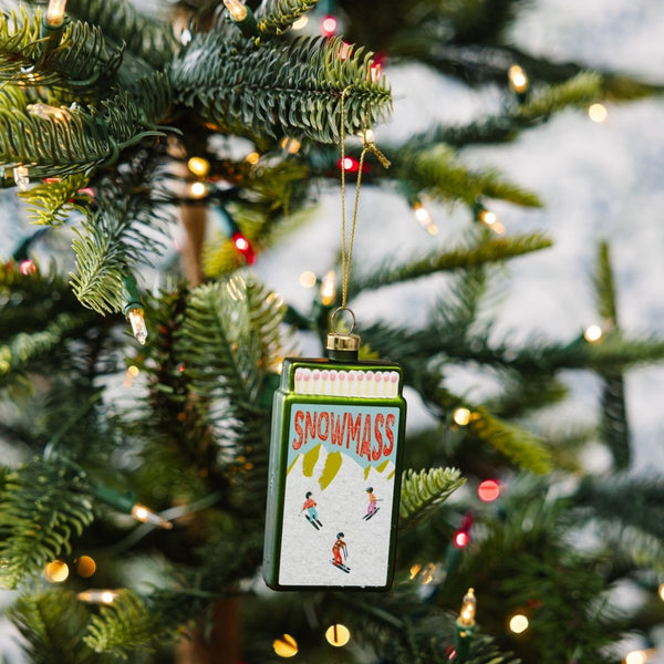Matchbook Ornament - Snowmass - Liza Pruitt