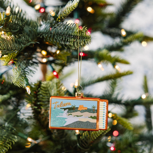 Matchbook Ornament - Tulum - Liza Pruitt