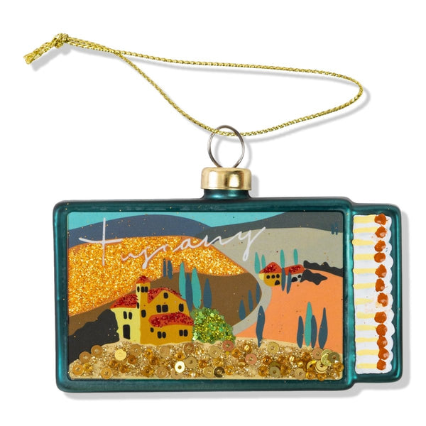 Matchbook Ornament - Tuscany - Liza Pruitt