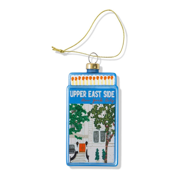 Matchbook Ornament - Upper East Side - Liza Pruitt