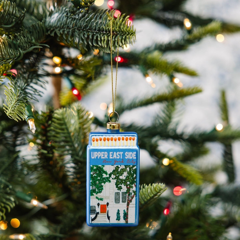 Matchbook Ornament - Upper East Side - Liza Pruitt