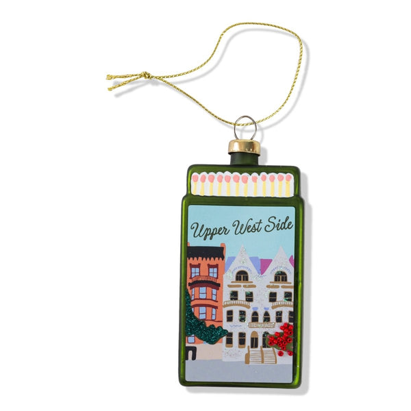 Matchbook Ornament - Upper West Side - Liza Pruitt