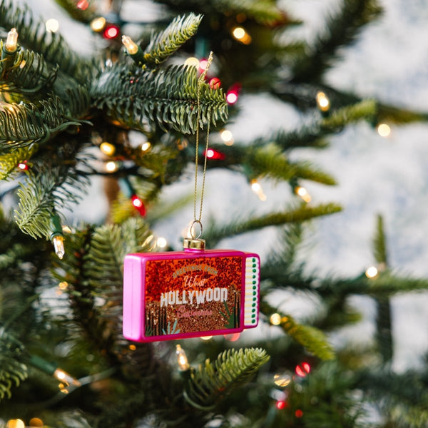 Matchbook Ornament - West Hollywood - Liza Pruitt