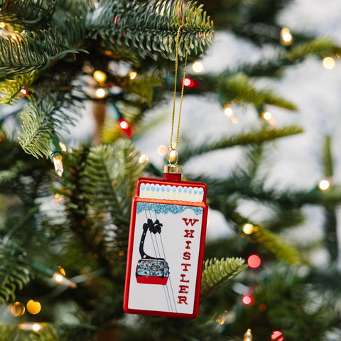 Matchbook Ornament - Whistler - Liza Pruitt