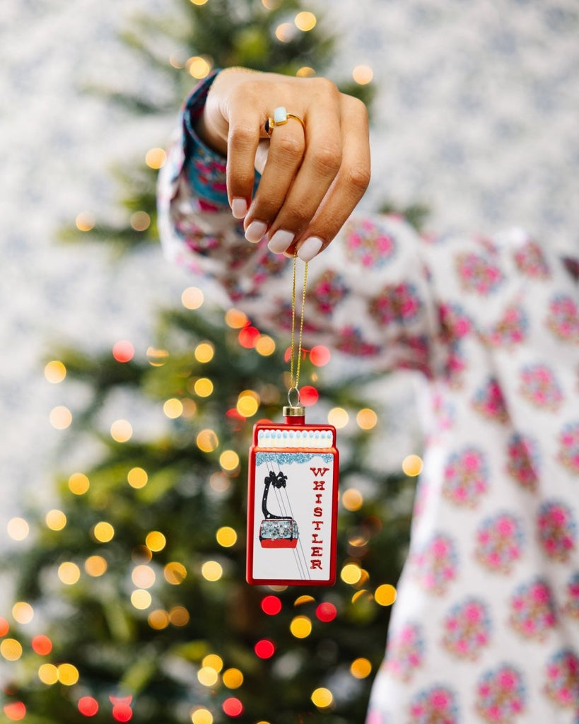 Matchbook Ornament - Whistler - Liza Pruitt