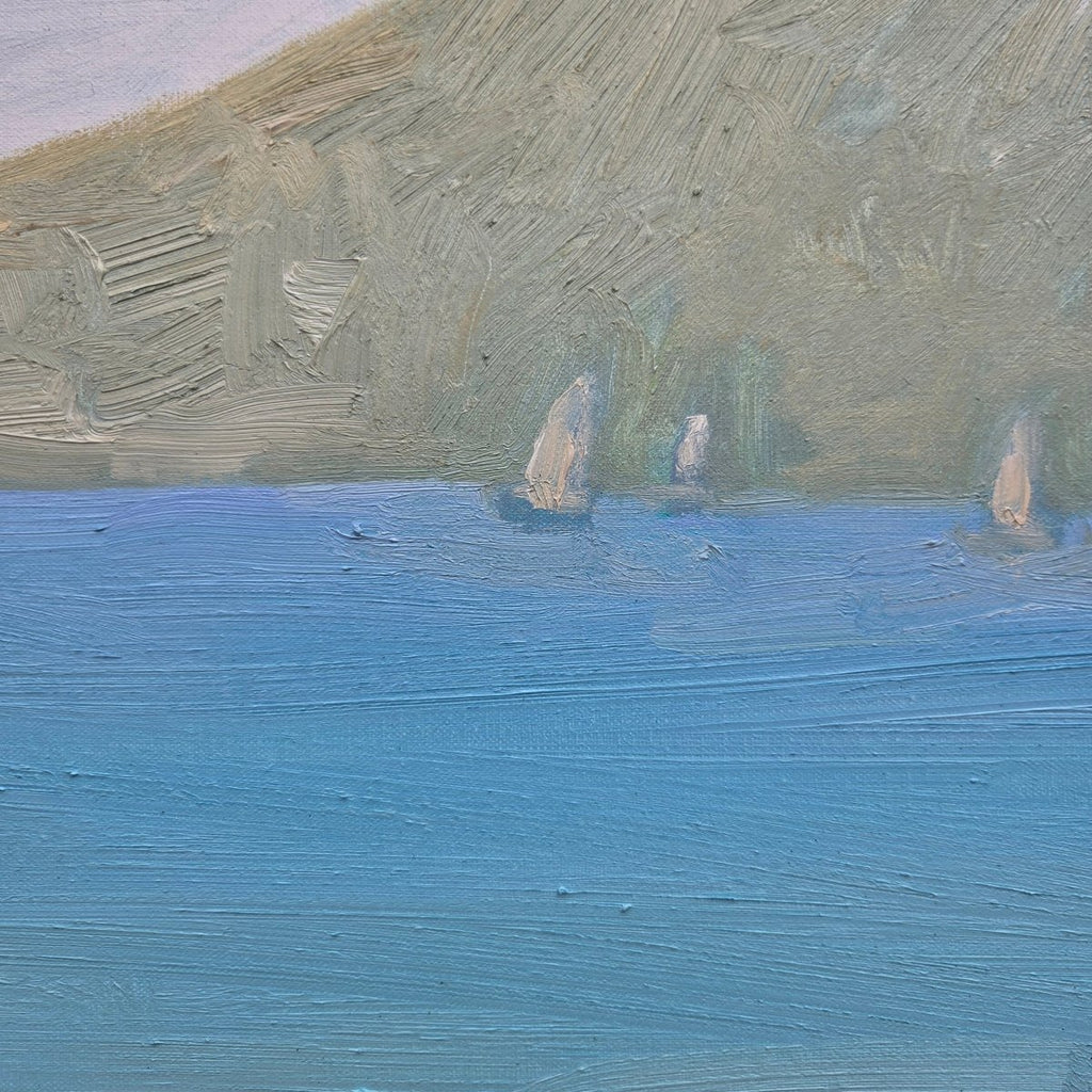 Mediterranean Umbrellas | 30" h x 30" w - Liza Pruitt